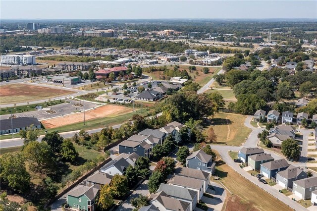 3706 Cherokee Rd, Rogers, AR 72758 - aerial view featuring a residential view
