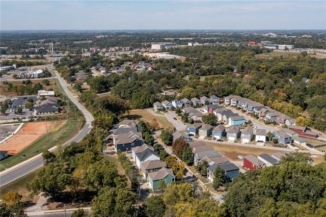 3706 Cherokee Rd, Rogers, AR 72758 - birds eye view of property with a residential view