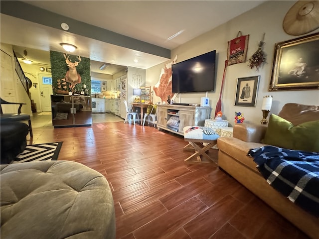 view of living room