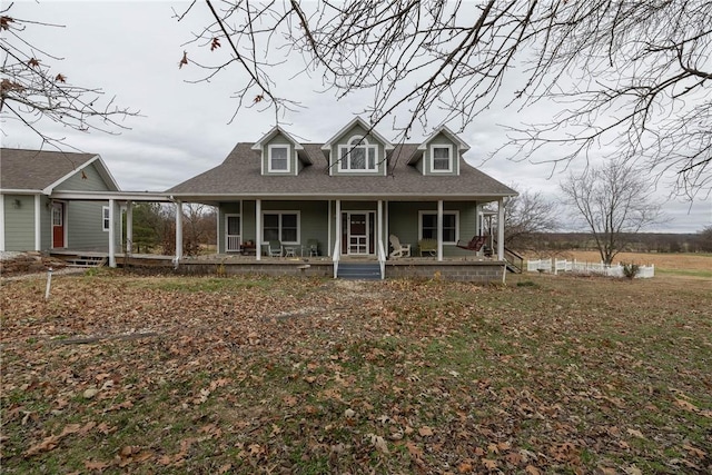 view of front of house featuring a porch