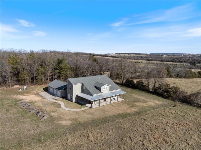 1395 County Road 403, Berryville, AR 72616 - aerial view of property and surrounding area