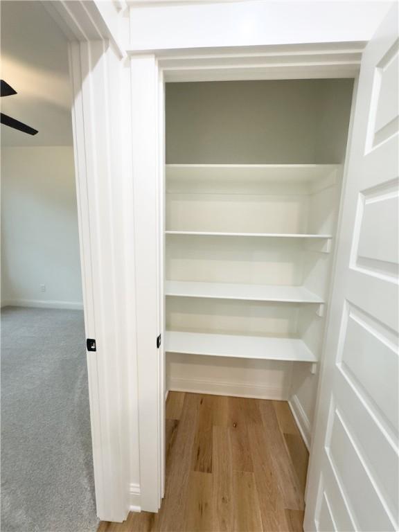 view of closet