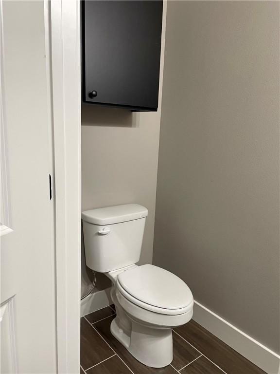 bathroom with toilet