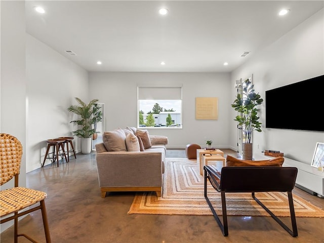 view of living room