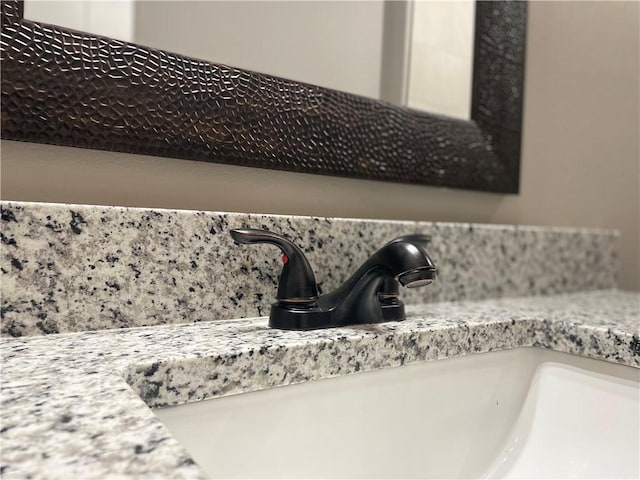 interior details with sink