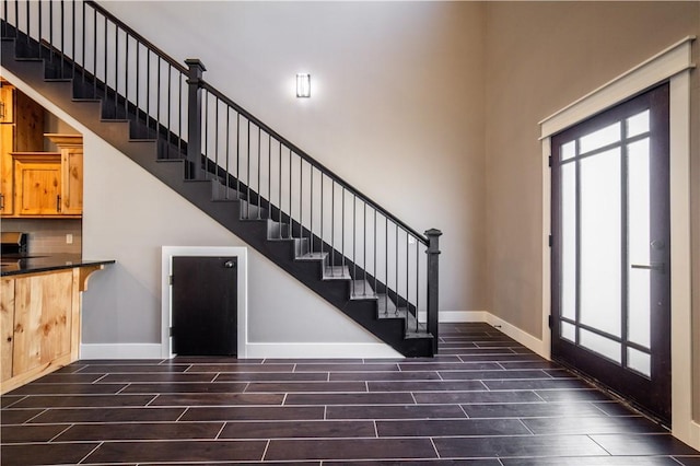 view of entrance foyer