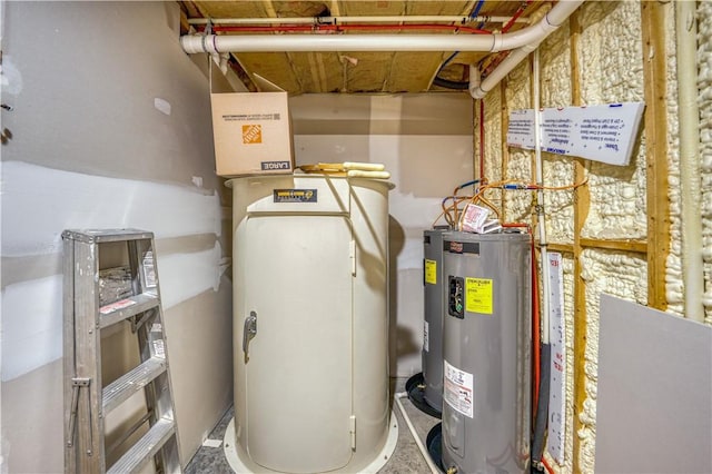 utilities with electric water heater