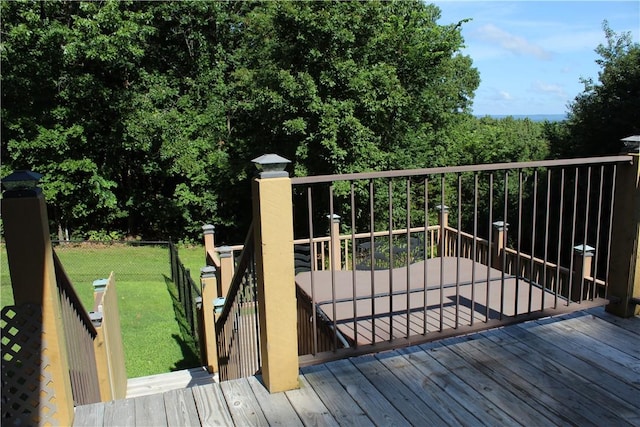 635 Ranchview Rd, Ridgedale, MO 65739 - view of wooden deck