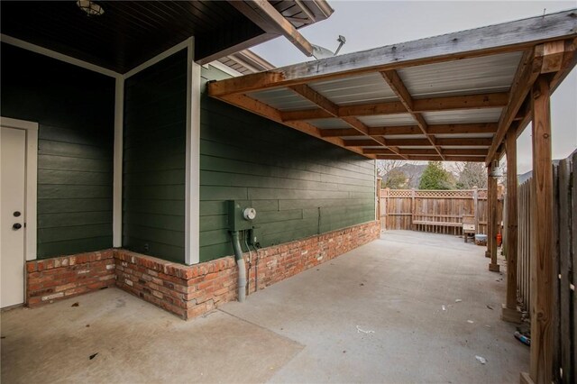 view of patio / terrace