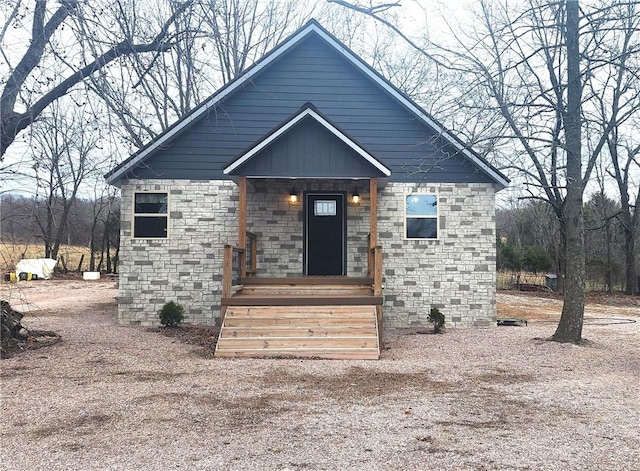 view of bungalow-style house