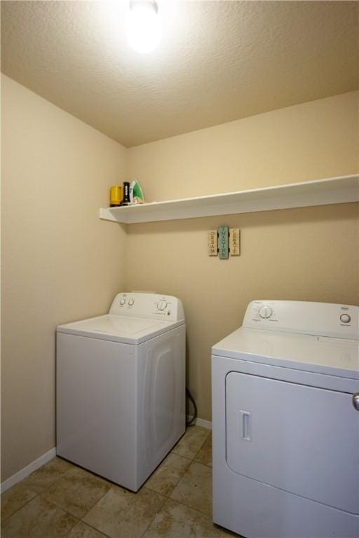 laundry room featuring washer and dryer