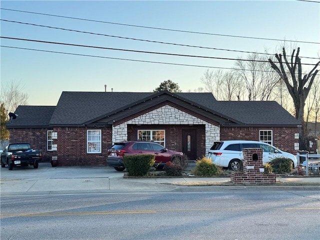 view of front of house