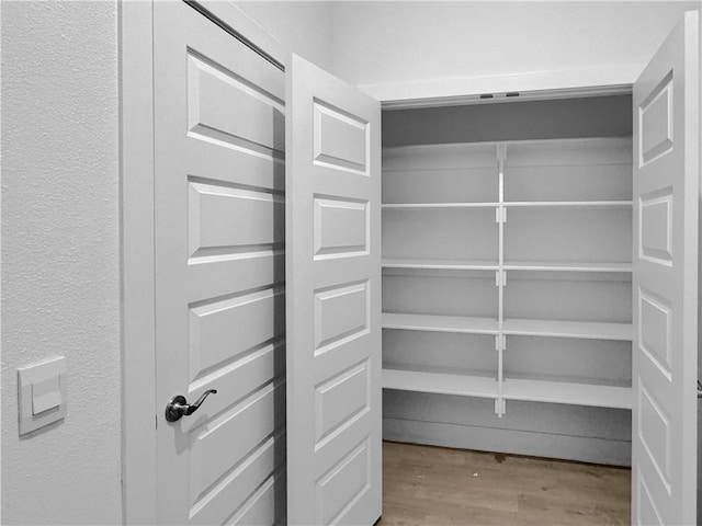 interior space featuring light wood-type flooring