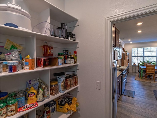 view of pantry