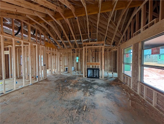 view of unfurnished living room