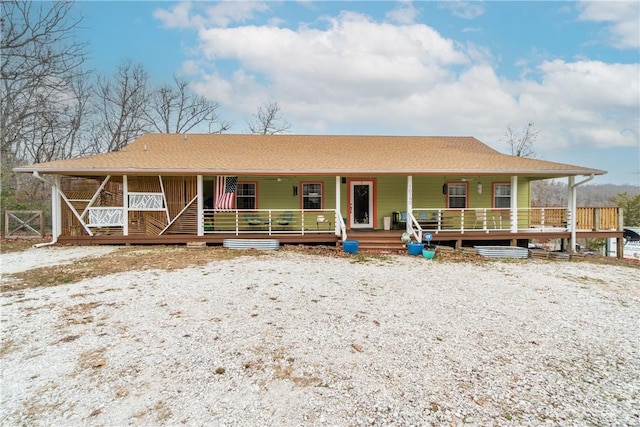 view of country-style home