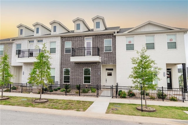 view of townhome / multi-family property