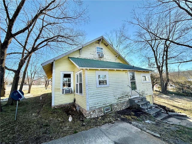 view of rear view of house