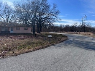 view of road