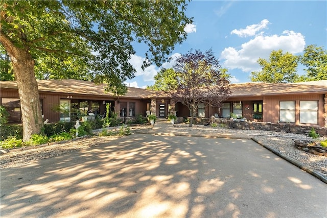 view of ranch-style house