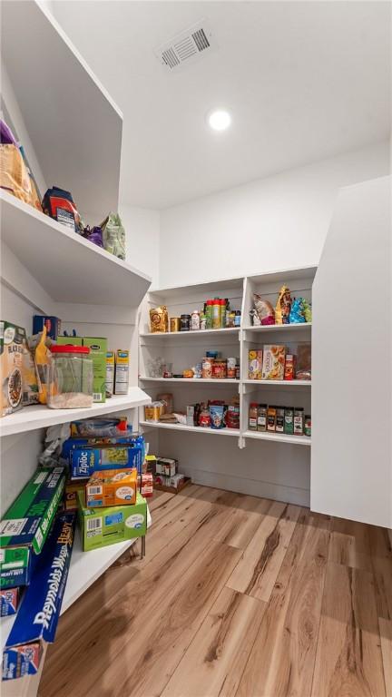 view of pantry