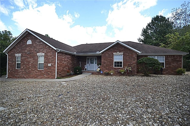 view of ranch-style home