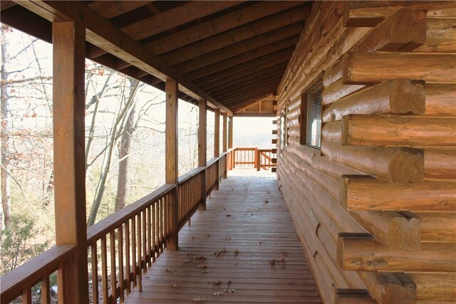 7 Viewpoint Dr, Eureka Springs, AR 72631 - view of wooden terrace