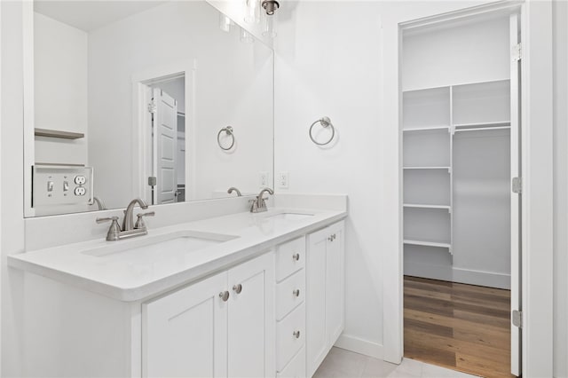 29 Shanklin Dr, Bella Vista, AR 72715 - full bath featuring double vanity and tile patterned floors