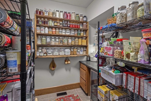 view of pantry