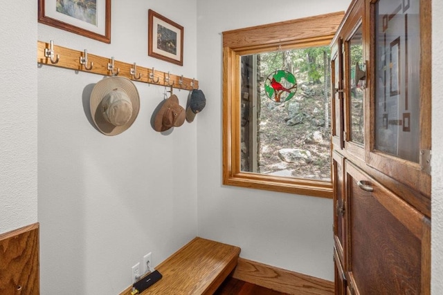 view of mudroom