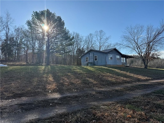 view of side of home