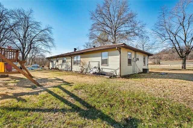 65435 4743, Watts, OK 74964 - back of house featuring a playground and a yard