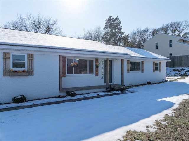 view of front of house