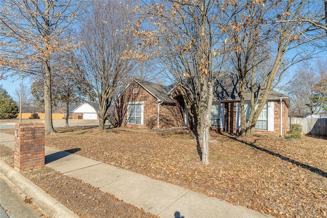 view of ranch-style house