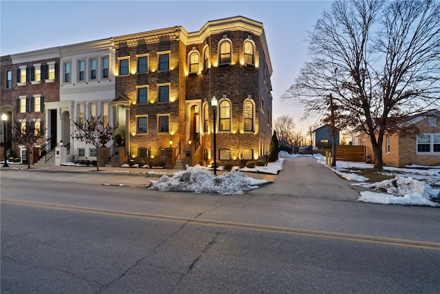 view of townhome / multi-family property