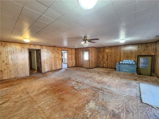 view of unfurnished living room