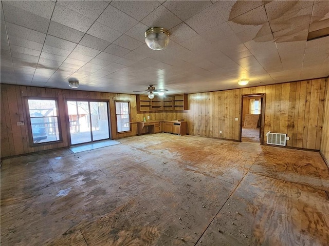 view of unfurnished living room