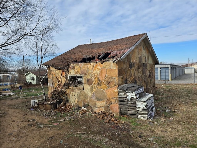 view of side of home