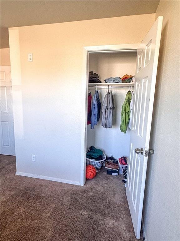 view of closet