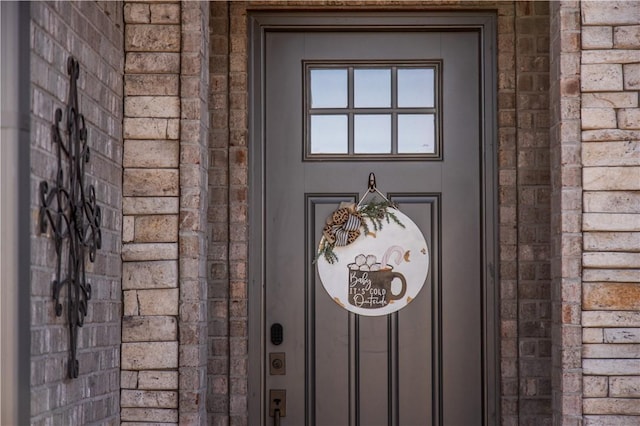 view of property entrance