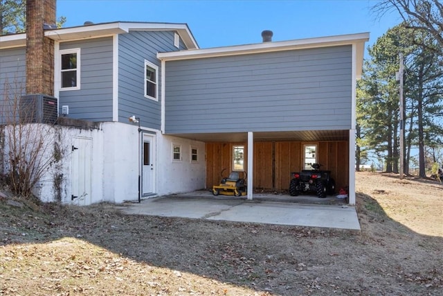 view of rear view of house