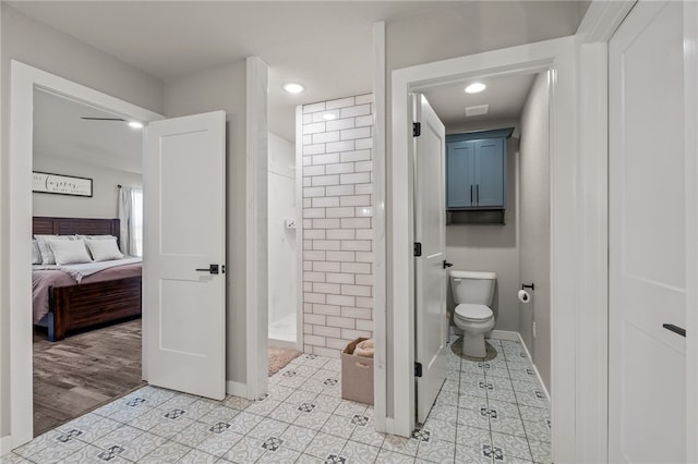 bathroom with toilet