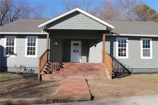 view of front of house with a porch