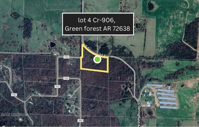 LOT4 Cr-906, Green Forest AR, 72638 land for sale