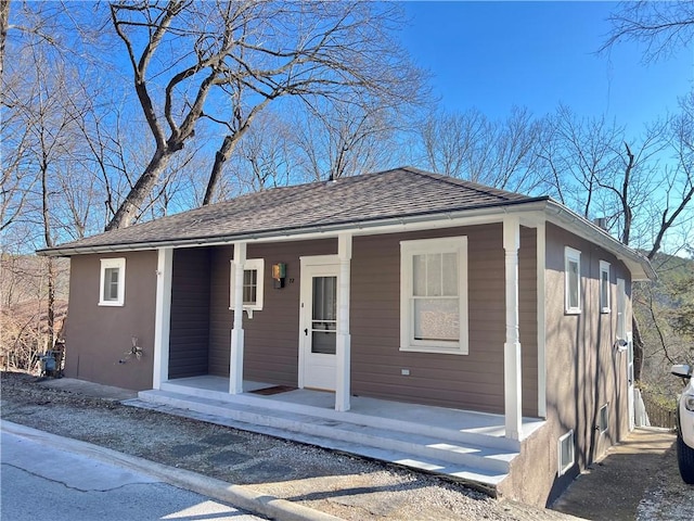 view of front of house with a porch