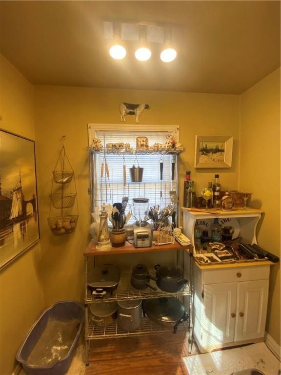 1312 S 9th St, Rogers, AR 72756 - dining space with wood finished floors