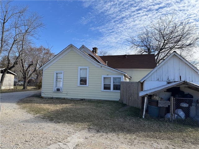 view of rear view of house