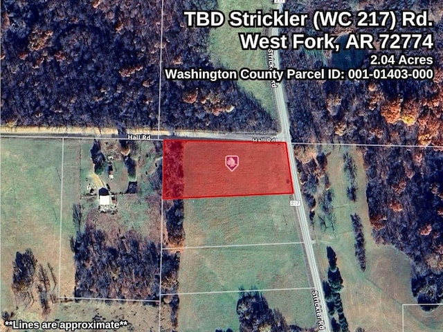 TBD Strickler (Wc 217) Road, West Fork AR, 72774 land for sale