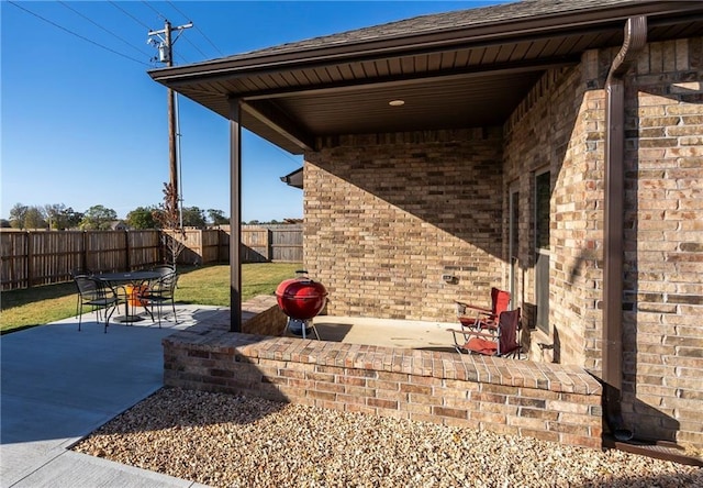 view of patio