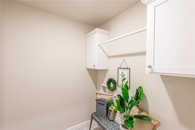 laundry area with washer hookup